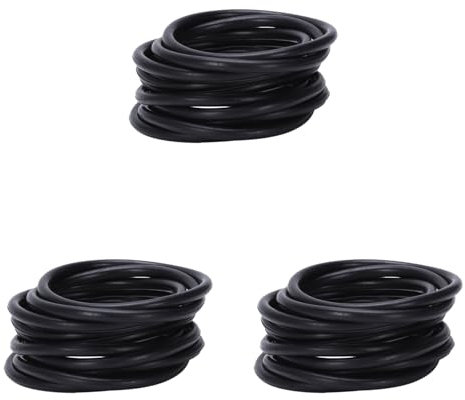 dissot O-Ring, Dichtring, 30 Stück, 45 mm x 3 mm, Nitrilkautschuk, Schwarz