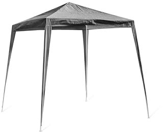 HERSIG - Carpas para Exteriores - Cenadores para Jardin 2x3 m - Pergolas de Jardin Resistente - Carpa Desmontable Fácil de Montar, Terraza, Camping, Playa o Eventos - Protección Solar UV - Gris