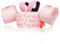 MoKo Kinder Schwimmflügel, Cartoon Schwimmjacke mit Y-förmigem Design, Sicherheitsgurte & Notfallpfeife Für Jungen & Mädchen 9-22,6 KG, Rosa Whale