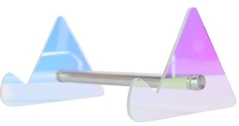 Keyboard Display Stand, Acrylic Mechanical Computer Stand Shelf Mechanical Keyboard Holder Removable Keyboards Storage Holder Tray for Office (Monolayer)