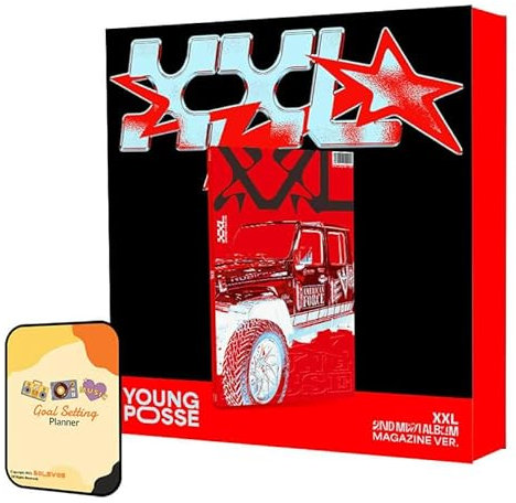 EP (XXL) YOUNG POSSE Album [Magazine ver.]+Pre Order Benefits+BolsVos K-POP Inspired Freebies (2nd Mini Album)