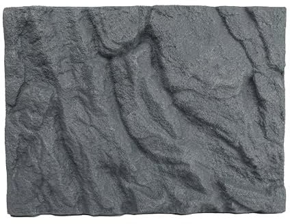 Lucky Reptile Rock Background - Scape it Easy - Basalt Grey, 58 x 43 cm, passende für Exo Terra Glasterrarien