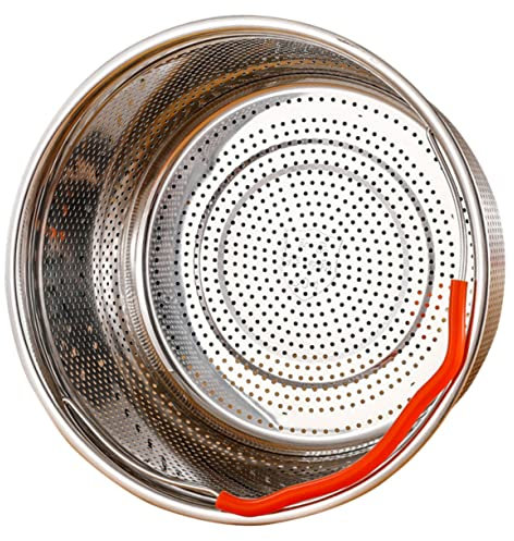 Holibanna Vapor De Arroz Al Vapor Canasta De Vapor Multi Cesta Estrellarse Ollas Humeante De Cocina Eléctrica Vaporera Para Olla Arrocera Acero Inoxidable
