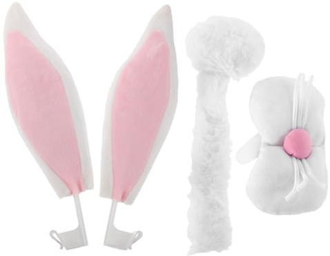 Ciieeo Bunny Ear Car Decoration Easter Rabbit Ears Auto Zubehör Sichtfeld-sicher und Wetterfest Osterhasen Deko für Draußen Wiederverwendbar und Auffällig