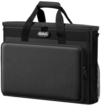 25/27/32inch Monitor Carrying Case Travel Carrying Bag Protective Box for Desktop Computer PC Chassis Keyboard Cable Portable Bag