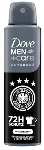 Dove MEN+care advanced Anti Transpirant Invisible Dry gegen weiße Spuren schützt 72 Stunden vor Körpergeruch und Schweiß 150 ml (Packung mit 3)