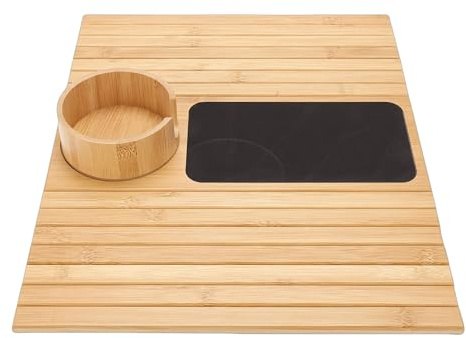 Denash Plateau D'accoudoir de canapé, Table de Bras de canapé Pliable avec Porte-gobelet Antidérapant, Plateau de Fauteuil Portable pour Collations, Télécommande de Téléphone
