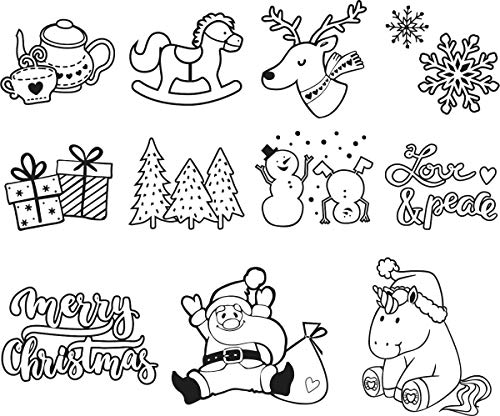 Heyda Stempelset Xmas Patches