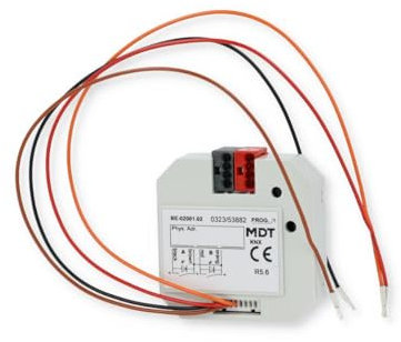 Interfaccia pulsanti KNX 2 volte, a potenziale zero