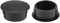 sourcing map Trou Bouchons Noir Plastique 20mm Encliquetable Verrouillage Trou Tube(19.5-20mm) Acier Meubles Escrime Poteau Tube Encart Extrémité Capuchons pour Fitness Équipement 25Pcs