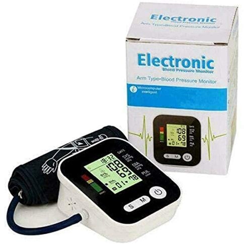 TAHA® Digital Blood Arm Pressure Monitor Meter Automatic Upper Intellisense 180 Memory