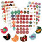 Adventskalender Zahlen, 240 Stück Adventskalender Zahlen Aufkleber, Adventskalender Aufkleber, Zahlen Aufkleber 1-24, Adventskalender Sticker für Weihnachtskalender zum Basteln und Befüllen