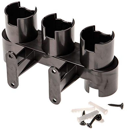 vhbw Accessory Holder compatible with Dyson Gen5, V11, V10, Gen5detect Vacuum Cleaner Accessories - Wall Mount Organiser Grey