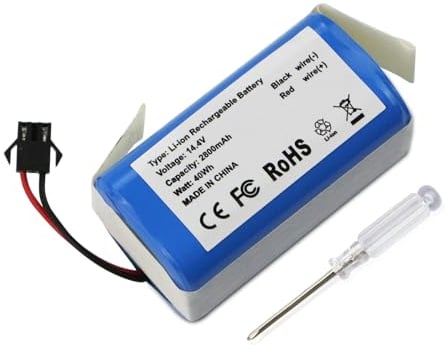 ANTIEE 2800mAh Vacuum Cleaner Ersatz Akku für 850T 850P Neatsvor X500 X520 X600 Series Aspirapolvere Cleaner Heimroboter 14.4V