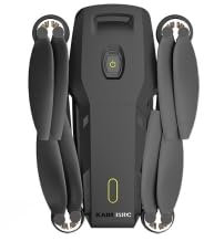 K600 GPS Drone con Camera, Telecomando con Schermo brushless, Drone Pieghevole Resistente al Vento con Scheda SD, Dron Professionale con Custodia per il Trasporto per Adulti, Batteria Modulare