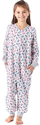 Merry Style Mädchen Schlafstrampler Strampelanzug MS10-186(Melange Bögen, 122-128)