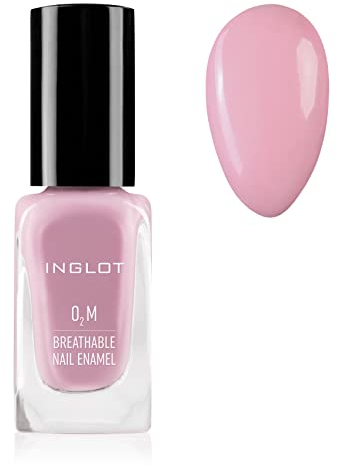 Inglot O2M Atmungsaktiver Nagellack, Luft-und Wasserdurchlässig, Hält den Nagel Langanhaltend in Optimalem Zustand, Perfekte Maniküre für Jeden Anlass, 11 ml : 436