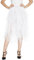 Damen Elastic Bund Tutu Prinzessin Tüll Unterrock Pettiskirt (#2 Weiß, XL)