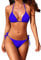 Tainehs Triangel-Oberteil für Damen, blau, M