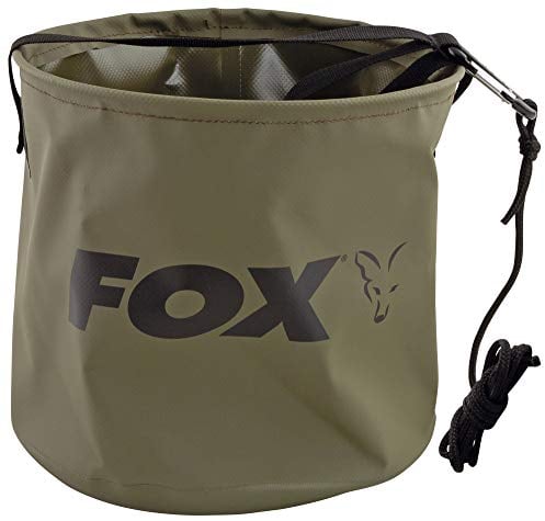 Fox Collapsable Large Water Bucket inc Rope/Clip - 10 L Falteimer