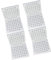 Cabilock Eierhorde Wachteleier 4Pcs Wachtelei Kartons Perle 52 Grids Eier Karton Halter Box Rack Ei Container für Wachtel Pigeon Eier Lagerung
