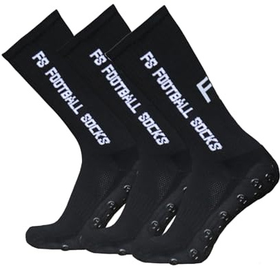 Lixada Fußballsocken für Herren und Frauen, atmungsaktiv, rutschfest, Sportsocken, absorbiert Schweiß, elastisch, langlebig, Universal für Fußball, Radfahren, Marathon, Klettern,3 Paar(39-46)