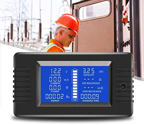 URCheers DC015 9 in 1 300A 0-200V Digitaler LCD-Tester-Batterietester für AAA, AA, NI-MH, 18650, Lithium-Batterien usw