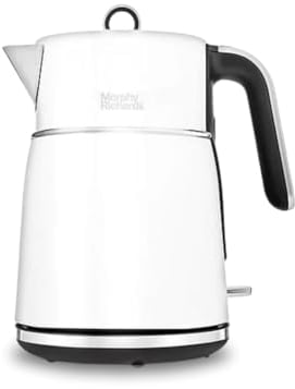 Morphy Richards Signature Matt Jug Kettle - Moonlight White - 1.5L - 360 Degree Base - 100704