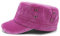 Van Der Rich ® - Cap Vintage Army Military Cap Gewaschener 100% Baumwolle - Dammen-Herren (Fuchsia, One Size)