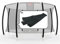 BERG Trampoline Veiligheidsnet - Safety Net T-Series - Paalhoezen - 8 Stuks