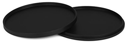 Juego de tapas de filtro de metal de 72 mm para tapa de objetivo de 72 mm