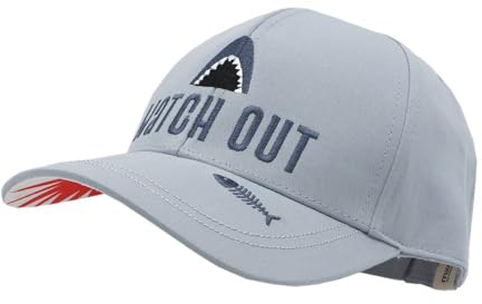 maximo Mini Boy-Cap Shark Klettverschluß 53/-55 hellgrau