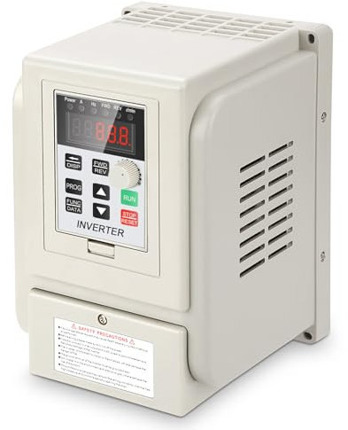 Contrôleurs de Vitesse de Moteur, Contrôleur de Vitesse de Moteur AC 220V 4kW Contrôleur de Vitesse VFD monophasé pour Moteur AC triphasé 4kW