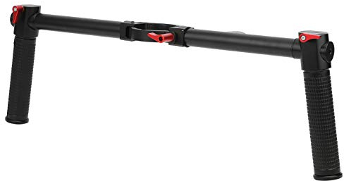 Crane 2S Stabilisateur à Double Poignée en Alliage D'aluminium avec Support D'extension pour Lumière/Moniteur pour Une stabilité et Une fonctionnalité Améliorées