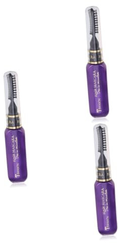 MAGICLULU 3st Haarfärbewachs Färbendes Wachs Temporäres Haarfärbemittel Halloween-haarfärbemittel Einmal Haarfärbemittel Violett Einweg