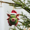 Weihnachtsanhänger Acryl Schwein Flach Auto Anhänger Weihnachtsbaum Ornament