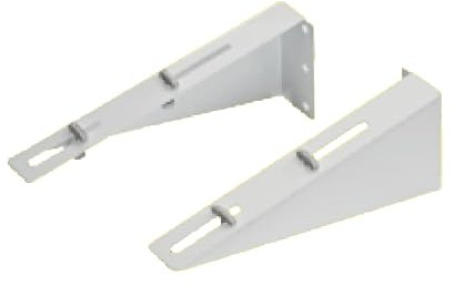 3S SuperSamaStore Coppia di Mensole Fisse per Installazione Lavabo Disabili, Supporti da Avvitare al Muro per Fissaggio Lavandino Diversamente Abili, Viteria per Montaggio Inclusa