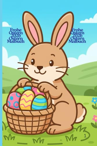 Frohe Ostern 2026: Ostern Malbuch: Ostern 2026 Malbuch