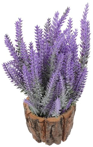 IMUSINICE Rustikaler Blumentopf Stumpf mit Natürlichem Aroma Pflanztopf Klein für Sukkulenten Geeignet für Desktop und Außenbereich