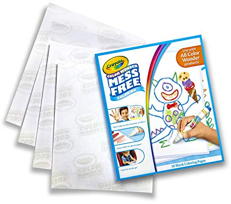 CRAYOLA 752479 256390 Color Wonder-Malblock, blau weiß