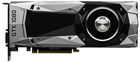 Scheda grafica NVIDIA GeForce GTX 1080 Founders Edition – 8 GB GDDR5 PCI Express 3.0 x – nero