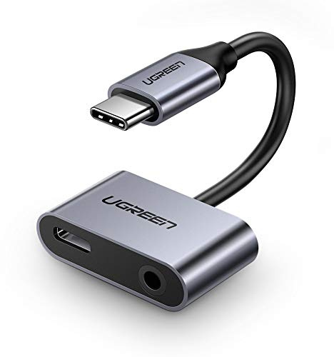 Ugreen CM193 Adaptador de USB-C a USB-C + conector de 3,5 mm
