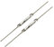 REFURBISHHOUSE 10 Stueck Reedkontakt 14mm x 2mm Miniatur Reed Kontakt Reedschalter 44mm Laenge
