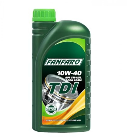 FANFARO Motoröl 10W-40 Master Line Teilsynthetiköl Motor Öl ACEA A3/B3 API CH-4 API SL TDI 1L Kompatibel mit VW Golf 4 Schrägheck 1J1 Golf 5 Schrägheck 1K1 POLO 9N TOURAN 1T1, 1T2 Passat Variant 3C5