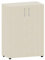 Aktenschrank 3 OH 80x40x112 cm | Holz Büroschrank abschließbar | Ordnerschrank Home-Office-Schrank Sideboard Dokumentenschrank (Ahorn)