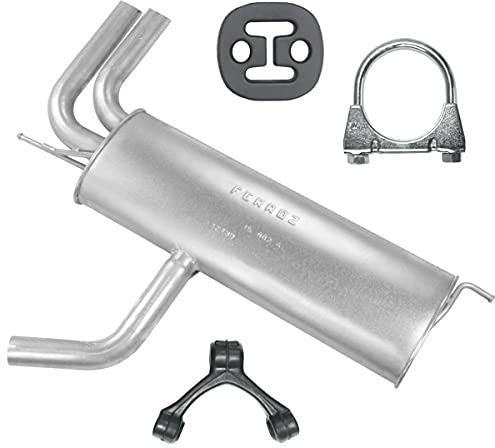 Adamot Endschalldämpfer Auspuff Endtopf für 1.6 TDI 1.9 TDI Seat Altea Leon 2 II 1P1