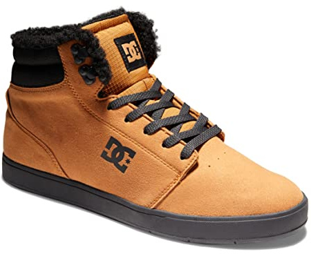 DC Shoes Crisis 2 Hi Wnt - High-Top-Winterschuhe aus Leder für Männer Beige