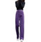 Sawmew Damen Cordhose, Schlichte Hose, Gerade Retro Hose, Modische Baumwollhose mit Hoher Taille, Bequeme Freizeithose (Color : Purple, Size : M)