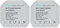 Homcloud Confezione da 2 Moduli Smart SBM1 Pulsante Intelligente Wi-Fi da incasso per scatola elettrica 503, controllo remoto da APP, Alexa o Google