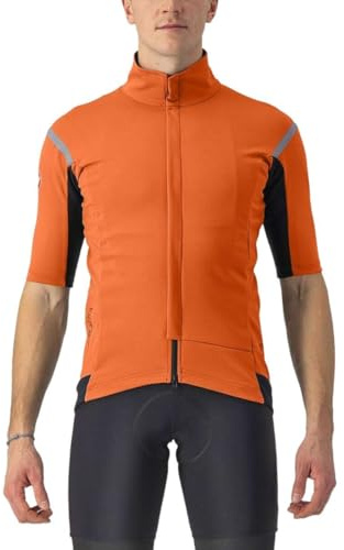 CASTELLI 4522512-857 GABBA RoS 2 Jacket Herren RED ORANGE/DARK GRAY Größe XL